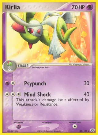 Carta Kirlia