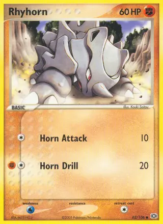 Carta Rhyhorn