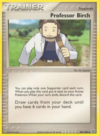 Carta Professor Birch