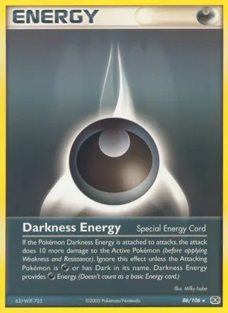 Carta Darkness Energy