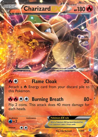 Carta Charizard EX