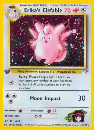 Carta Erika's Clefable