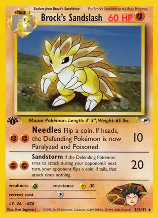 Carta Brock's Sandslash