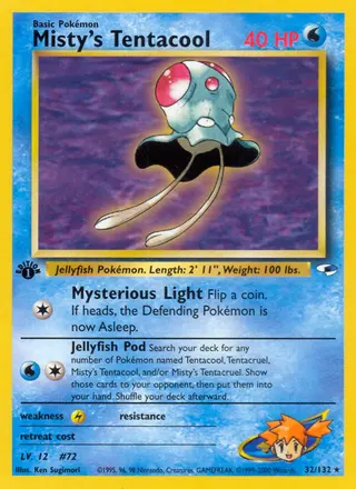 Carta Misty's Tentacool