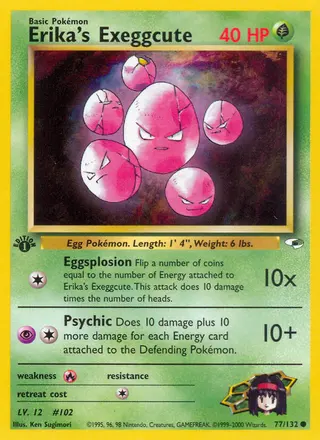 Carta Erika's Exeggcute