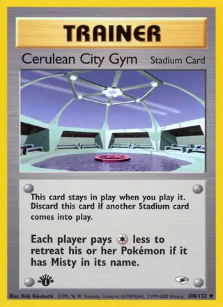 Carta Cerulean City Gym