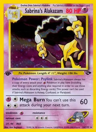 Carta Sabrina's Alakazam