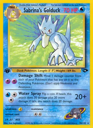 Carta Sabrina's Golduck