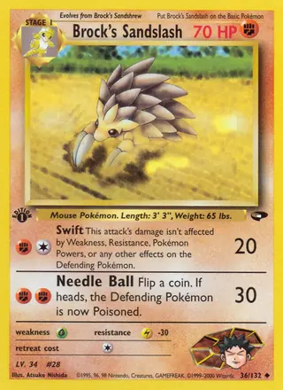 Carta Brock's Sandslash