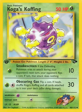 Carta Koga's Koffing