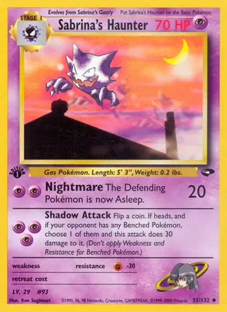 Carta Sabrina's Haunter