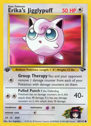 Carta Erika's Jigglypuff