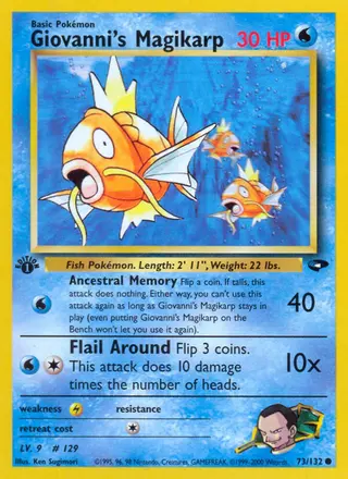 Carta Giovanni's Magikarp