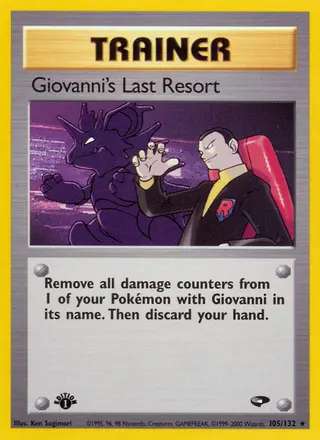Carta Giovanni's Last Resort