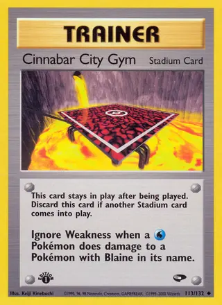 Carta Cinnabar City Gym
