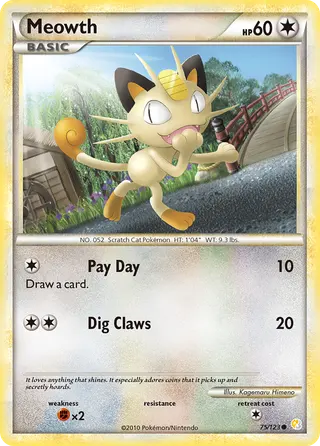 Carta Meowth