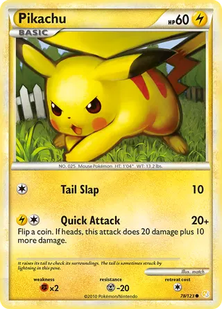 Carta Pikachu