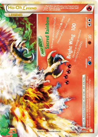 Carta Ho-Oh LEGEND