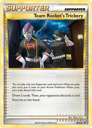 Carta Team Rocket’s Trickery
