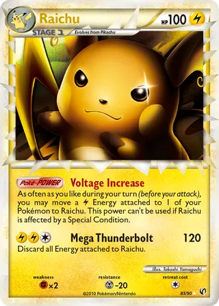 Carta Raichu