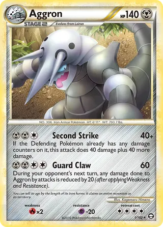Carta Aggron
