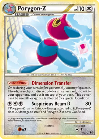 Carta Porygon-Z