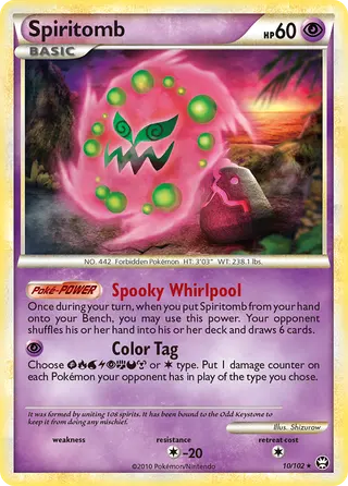 Carta Spiritomb