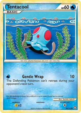 Carta Tentacool