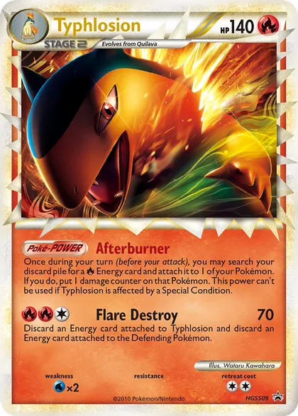 Carta Typhlosion
