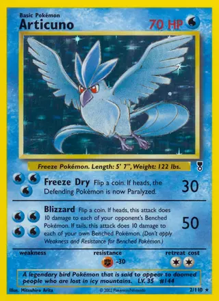 Carta Articuno