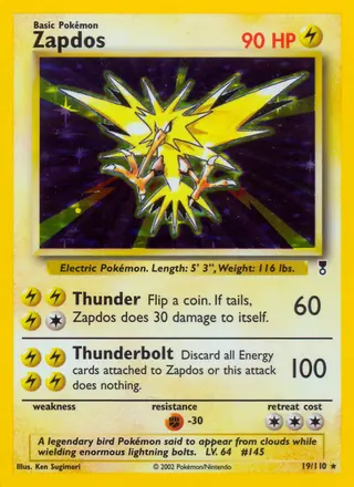 Carta Zapdos