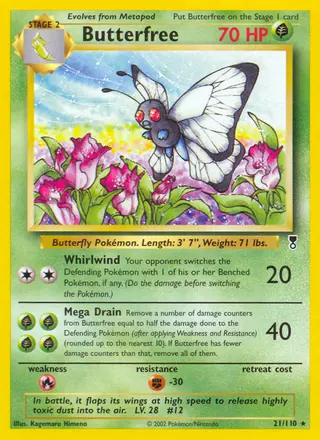 Carta Butterfree