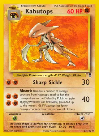 Carta Kabutops