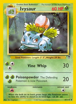 Carta Ivysaur