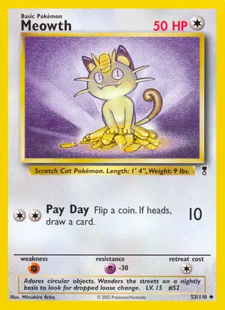 Carta Meowth