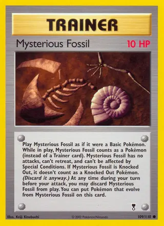 Carta Mysterious Fossil