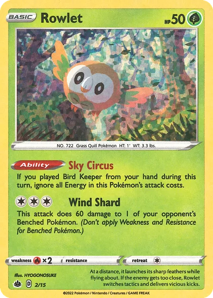 Carta Rowlet