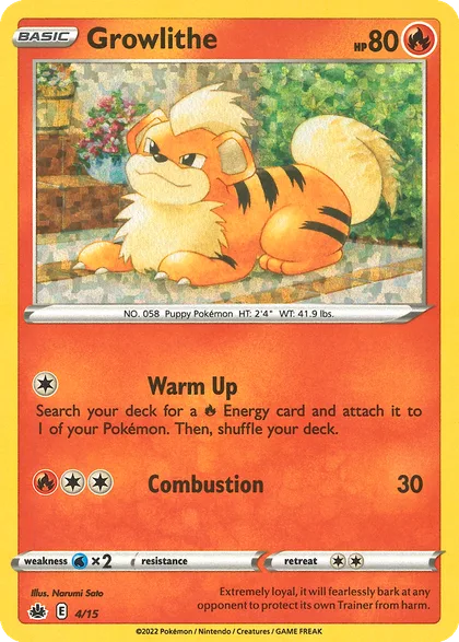 Carta Growlithe