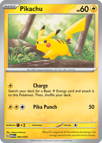 Carta Pikachu