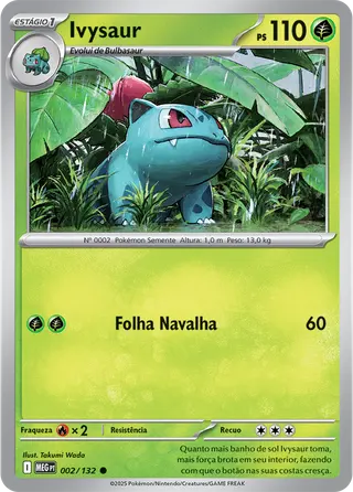 Carta Ivysaur