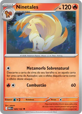 Carta Ninetales