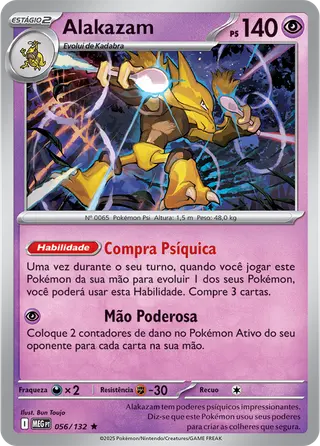 Carta Alakazam