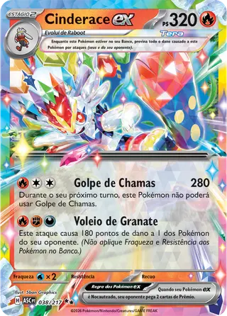 Carta Cinderace ex
