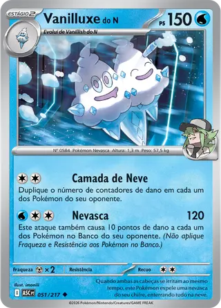 Carta Vanilluxe do N