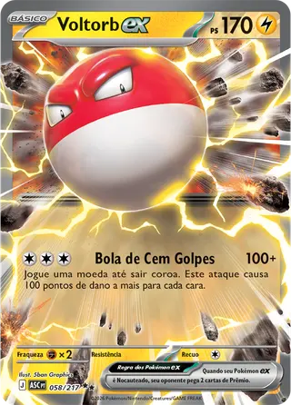 Carta Voltorb ex