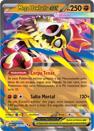 Carta Mega Hawlucha ex