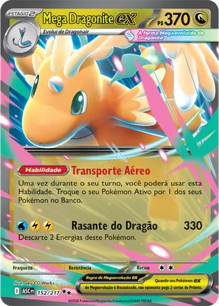 Carta Mega Dragonite ex