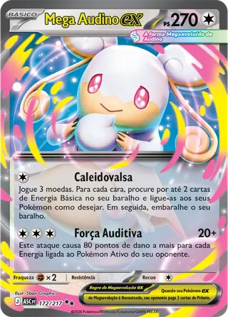 Carta Mega Audino ex