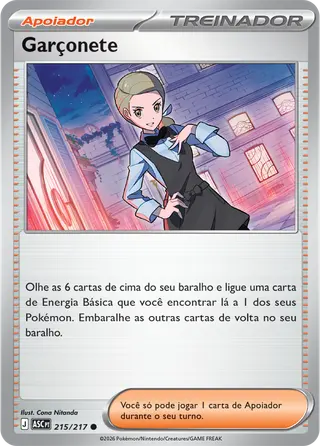 Carta Garçonete