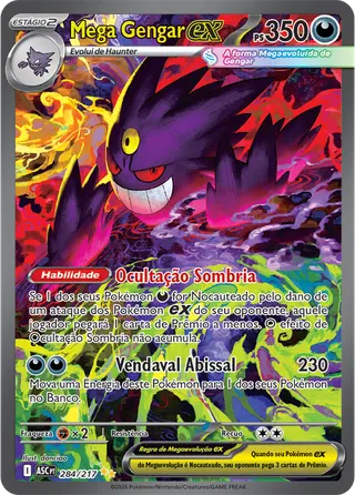 Carta Mega Gengar ex